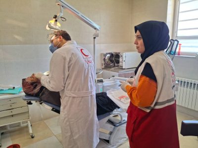 ارائه خدمات پزشکی رایگان به بیماران در شهر صغاد