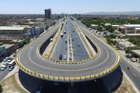 عملیات احداث عرشه دوربرگردان غیرهمسطح میثم