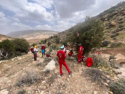 نجات کوهنوردهای مفقود شده در ارتفاعات استهبان