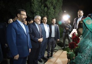 ورود وزیر میراث فرهنگی، گردشگری و صنایع دستی به شیراز