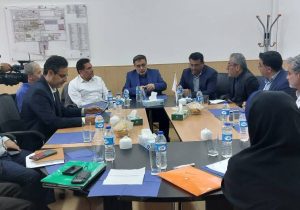 حضور معاون اقتصادی استاندار فارس و مدیرعامل برق منطقه‌ای در فولاد پاسارگاد