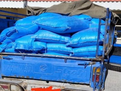کشف ۲ تن کود بدون مجوز در مرودشت 
