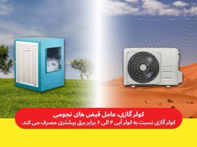 عامل قبض‌های نجومی در فصل گرم سال/ از مصرف ۶ برابری کولر‌های گازی نسبت به کولر آبی تا افزایش ۲۴ الی ۴۰ برابری هزینه برق برای پرمصرف ها