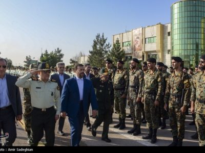 برگزاری مراسم صبحگاه مشترک نیروهای مسلح فارس