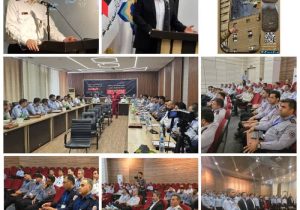 برگزاری مراسم بزرگداشت شهدای آتش نشان حادثه ناگوار آتش سوزی سایت دفن بهداشتی برمشور