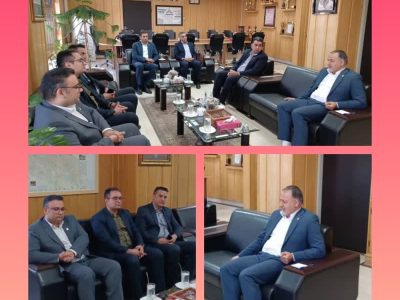 دیدار مدیرکل انتقال خون استان فارس با مدیرکل بانک سپه منطقه فارس