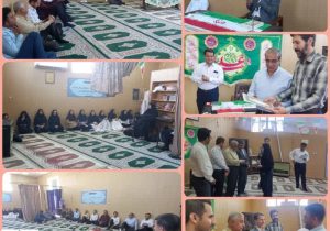 برگزاری جشن دههکرامت و جلسه هفتگی پایگاه مقاومت بسیج معاونت بهداشت دانشگاه علوم پزشکی جهرم