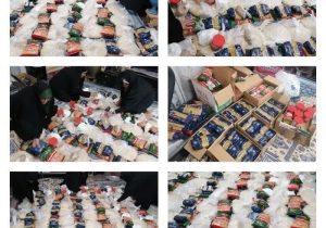 توزیع ۹۰۰کیلو برنج توسط حوزه کوثر(س)  سپاه ناحیه احمد بن موسی (ع) شیراز