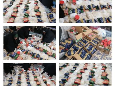 توزیع ۹۰۰کیلو برنج توسط حوزه کوثر(س)  سپاه ناحیه احمد بن موسی (ع) شیراز