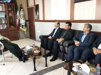 دیدار مدیر کل ثبت احوال فارس با فرماندهی انتظامی استان