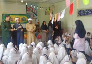 تجلیل از دختران شهدا در منطقه شرق شیراز