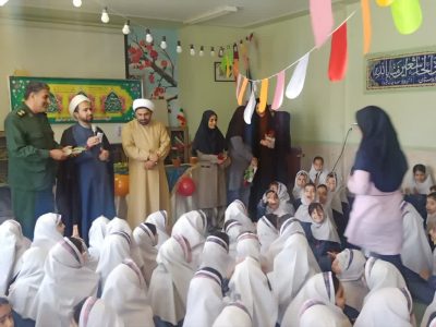 تجلیل از دختران شهدا در منطقه شرق شیراز