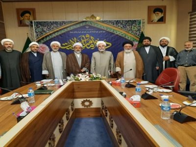 دیدار حجت‌الاسلام والمسلمین قوامی با نماینده ولی فقیه و رئیس شورای هماهنگی تبلیغات اسلامی