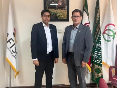 نشست محمدرضا روشن‌روز با رئیس فدراسیون ورزش‌های همگانی