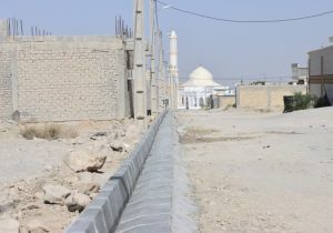 بهسازی معابر روستای هرمود باغ لارستان