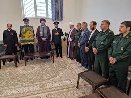 مردم بیضا میزبان خادمان حامل پرچم متبرک امام رضا (ع)