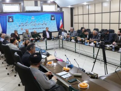 برگزاری جلسه هم اندیشی مرمت و بهسازی گلزار شهدای دارالرحمه شیراز