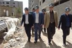 بازدید معاون مسکن و عمران شهری بنیاد مسکن کشور از طرح های عمرانی و طرح نهضت ملی مسکن شیراز
