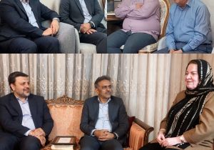 حضور دو مدیرکل در منزل معلمان خود در آغازین روز از هفته بزرگداشت مقام معلم در فارس