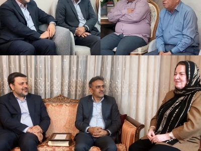 حضور دو مدیرکل در منزل معلمان خود در آغازین روز از هفته بزرگداشت مقام معلم در فارس
