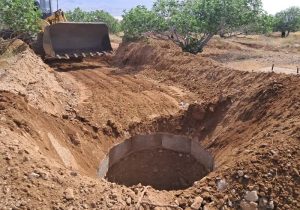 ۸ حلقه چاه غیرمجاز در استهبان پُر و مسلوب المنفه شد