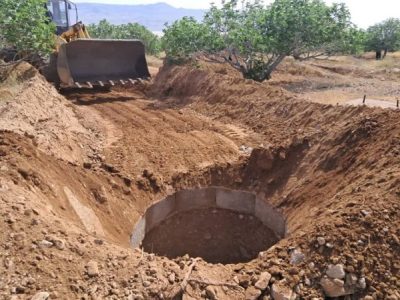 ۸ حلقه چاه غیرمجاز در استهبان پُر و مسلوب المنفه شد