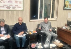 نشست رئیس سازمان جهادکشاورزی استان فارس با کشاورز، صبوری و ریاحی عالم مدیران کانون های بازنشستگان