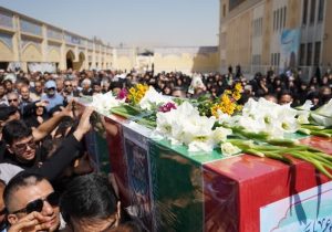 تشییع ۲ شهید اخیر تجاوزات رژیم منحوس صهیونیستی در شیراز