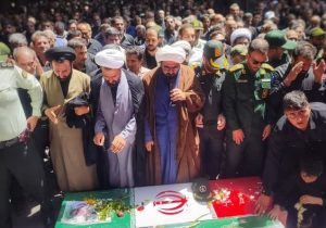 وداع باشکوه اقلیـد با سردار مقاومت و افسر امنیت وطن