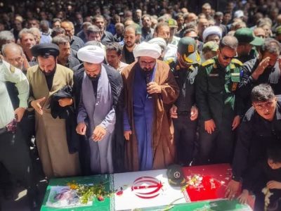 وداع باشکوه اقلیـد با سردار مقاومت و افسر امنیت وطن
