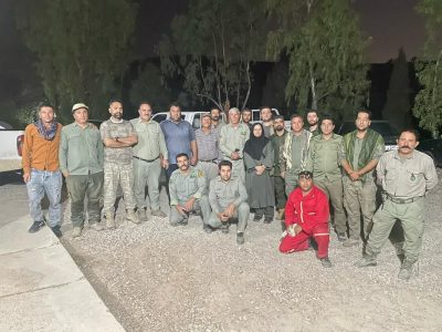 مهار دو آتش‌سوزی‌ گسترده در پارک ملی بمو و تنگ بستانک
