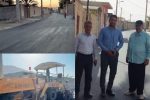 اجرای بیس و آسفالت روستای احمد محمودی جویم به متراژ ۵ هزار مترمربع