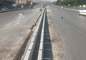 اجرای عملیات ترافیکی معابر در سطح منطقه دو شهرداری شیراز