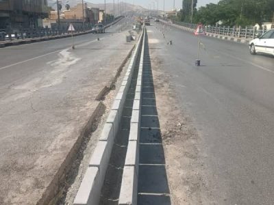 اجرای عملیات ترافیکی معابر در سطح منطقه دو شهرداری شیراز