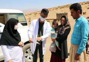 خدمت‌رسانی رایگان پزشکان جهادگر در دهستان خسروشیرین آباده