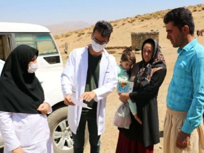 خدمت‌رسانی رایگان پزشکان جهادگر در دهستان خسروشیرین آباده