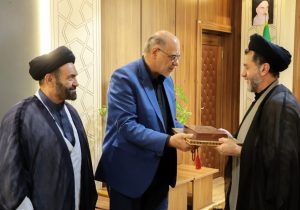 دیدار مدیرکل بنیاد شهید فارس با رئیس کل دادگستری استان به مناسبت هفته قوه قضاییه