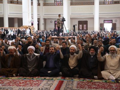 برگزاری بیعت با ولایت و میثاق با شهیدان در حرم مطهر شاهچراغ (ع)