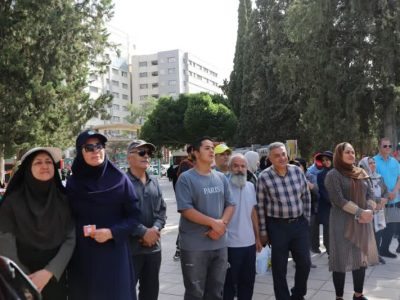 گردهمایی باشکوه شیرازی‌ها در همایش بزرگ پیاده‌روی خانوادگی هفته محیط زیست