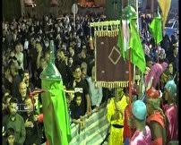 حرکت نمادین کاروان اسرای کربلا در فسا