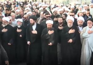 مراسم عزاداری سالروز دفن شهدای کربلا در سومین حرم اهل بیت(ع) در ایران