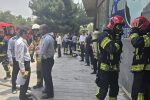 مهار آتشسوزی یک باشگاه ورزشی در شیراز