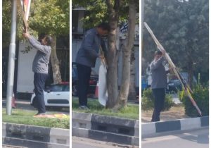 جمع‌آوری تبلیغات غیرمجاز از سطح منطقه یک شیراز