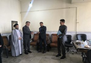 تکریم و معارفه روسای قدیم و جدید بنیاد شهرستان‌های ارسنجان و مرودشت