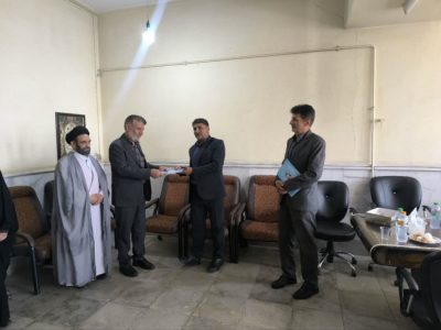 تکریم و معارفه روسای قدیم و جدید بنیاد شهرستان‌های ارسنجان و مرودشت