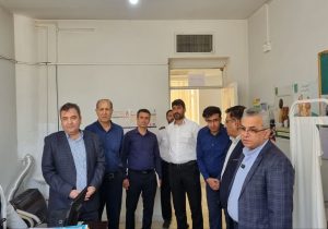 بازدید مشاور عالی رئیس دانشگاه و معاون بهداشت دانشگاه علوم پزشکی شیراز از مرکز خدمات جامع سلامت شبانه روزی خان زنیان