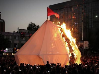 خیمه‌سوزان عصر عاشورا، قدیمی‌ترین مراسم نمایشی محرم در شهر‌های فارس