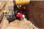 یک کشته در ریزش کانال آب و فاضلاب در داراب