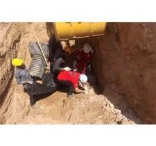 یک کشته در ریزش کانال آب و فاضلاب در داراب