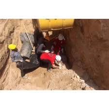 یک کشته در ریزش کانال آب و فاضلاب در داراب